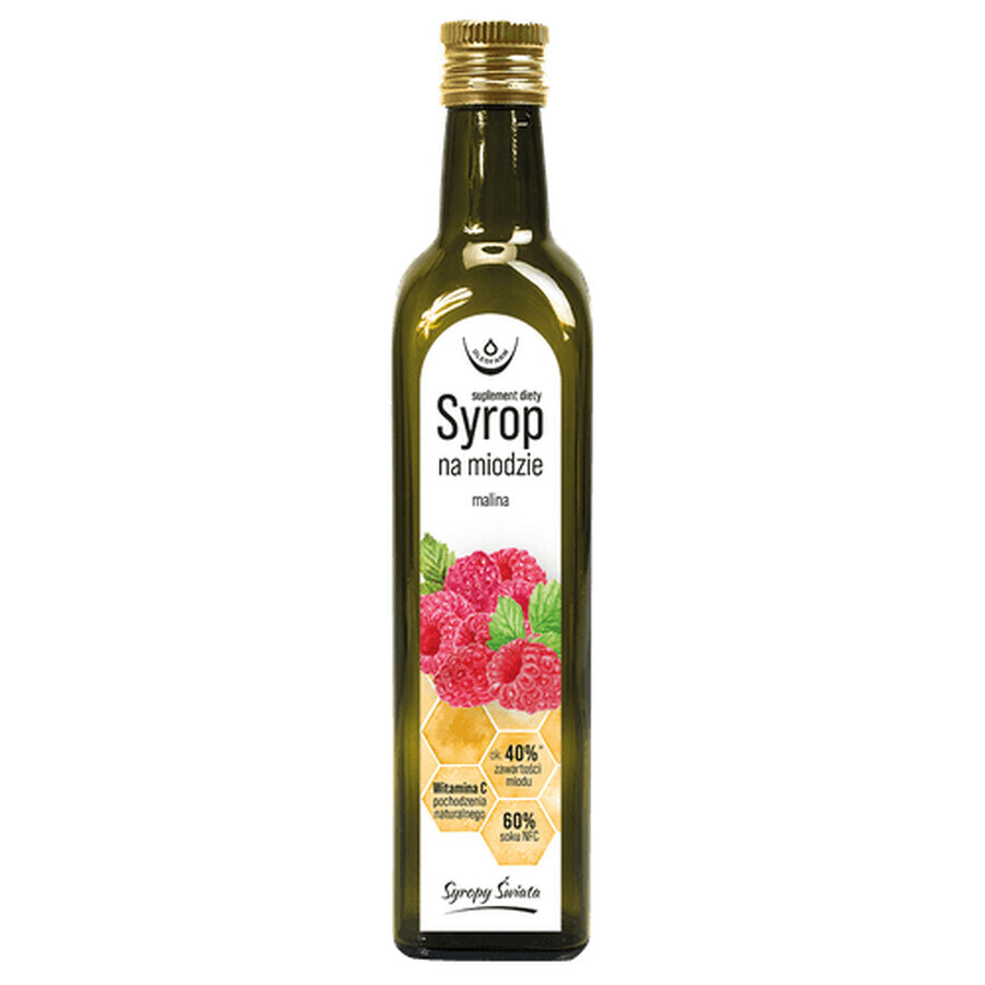 Oleofarm Syrupy Świat Framboise, sirop de miel, 250 ml