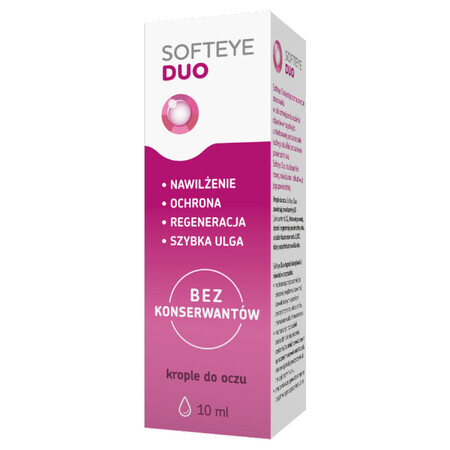 Softeye Duo, collyre, 10 ml
