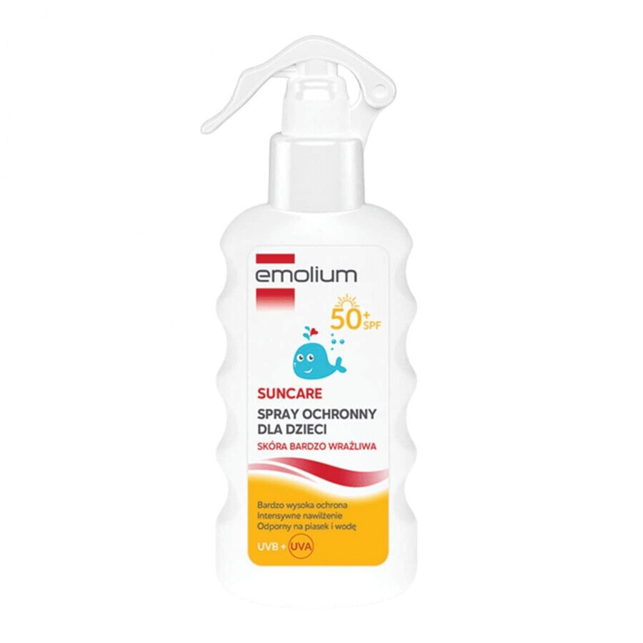 Emolium Suncare, spray protecteur pour enfants à partir de 1 an, SPF 50+, 175 ml