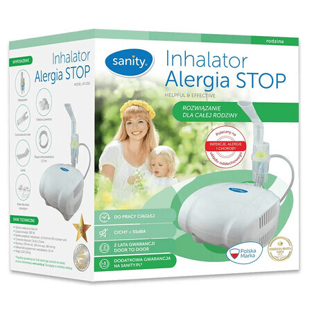 Inalatore Allergy Stop Sanity Modello A500LW00, 1 pezzo