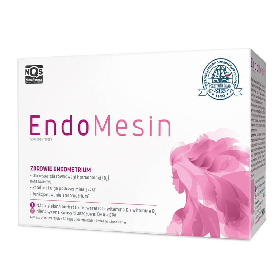 EndoMesin, 60 capsule rigide + 60 capsule molli