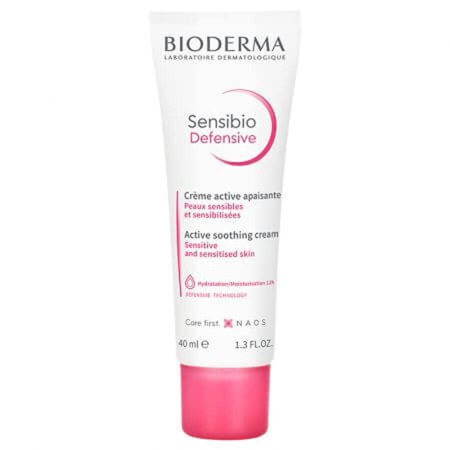 Bioderma Sensibio Crème défensive apaisante, 40 ml
