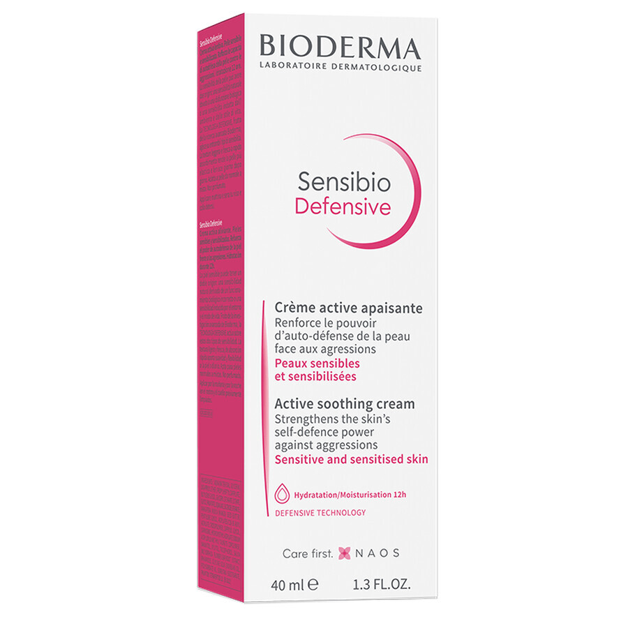 Bioderma Sensibio Crème défensive apaisante, 40 ml