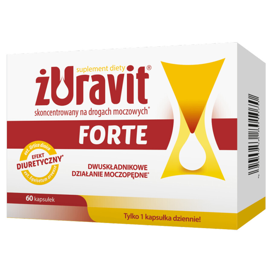 Zuravit Forte, 60 gélules EMBALLAGE DEFECTUEUX