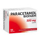 Paracetamol Biofarm 500 mg, 50 comprim&#233;s EMBALLAGE CONTAMINE