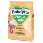 BoboVita Porcja Zbóż Oat flakes with rice, without milk, without added sugar, after 6 months, 170 g SHORT DATA