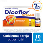 Dicoflor Immunité, pour les enfants à partir de 3 ans et les adultes, 10 ml x 10 flacons SHORT DATE