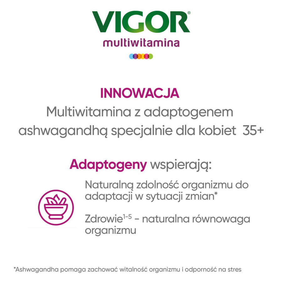 Vigor Multivitamin Ona, 60 comprimés CONDITIONNEMENT DÉPOSÉ