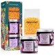 Organique Golden Flower set, sel de bain, 200 g + mousse corporelle, 100 ml + lait corporel, 100 ml SHORT DATE