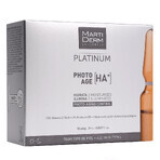 MartiDerm Platinum Photo Age [HA+], sérum hydratant et illuminant, 2 ml x 10 ampoules EMBALLAGE DESTRUIT