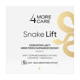 More 4 Care Snake Lift, crème de nuit anti-rides réparatrice, 50 ml