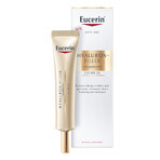 Eucerin Hyaluron Filler + Elasticity, crème anti-rides raffermissante pour les yeux, SPF 20, 15 ml