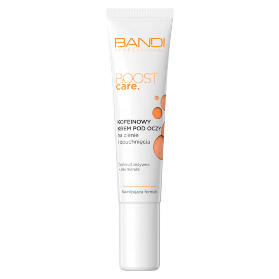 Bandi Professional Boost Care, Koffeinhaltige Augencreme gegen Augenringe und Schwellungen, 14 ml