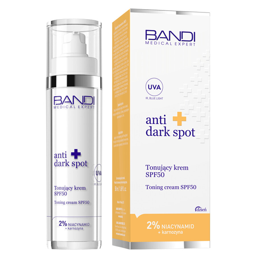 Bandi Medical Expert Anti Dark Spot, straffende Creme, SPF 50, 50 ml