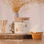 Nacomi Fragrances, bougie parfumée au soja, Vanilla cupcake, 450 g