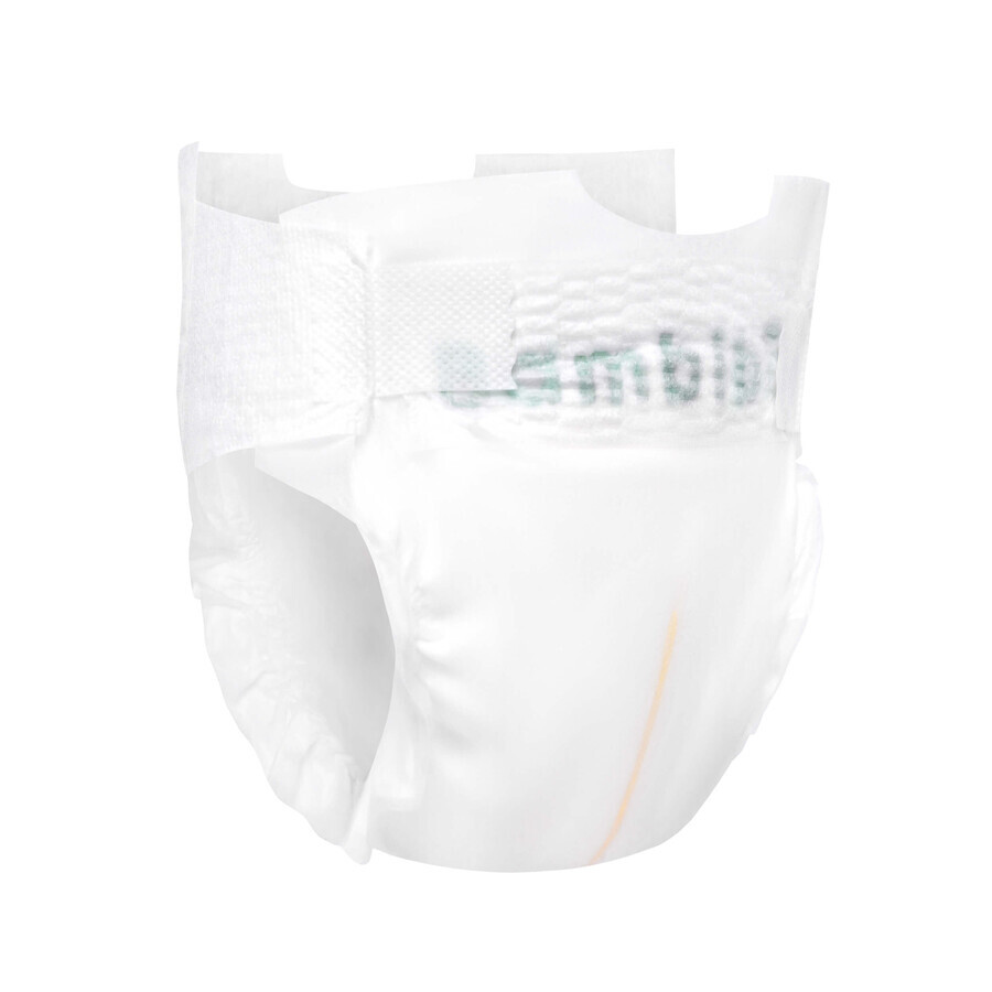 Bambiboo Cottonwear, pañales desechables de algodón orgánico, Mini, talla 2, 3-8 kg, 26 piezas