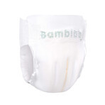 Bambiboo Cottonwear, pañales desechables de algodón orgánico, Maxi, talla 4, 9-14 kg, 24 unidades