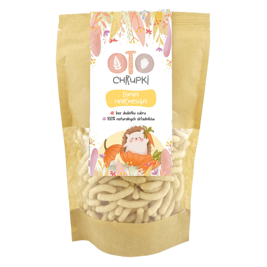 OtoLandia OTO Pumpkin chips, carotte, bâtonnets, 25 g