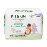 Kit&amp;Kin, couches jetables biodégradables, taille 4 Maxi Plus, 9-14 kg, 32 pièces