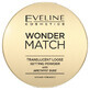 Eveline Cosmetics Wonder Match, poudre de r&#233;glage avec poussi&#232;re d&#39;am&#233;thyste, 6 g