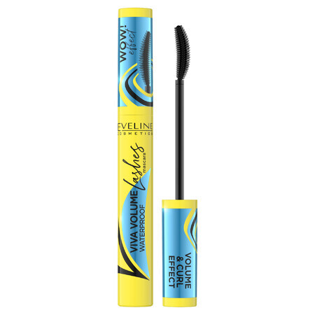 Eveline Cosmetics Viva Volume Lashes, mascara volumateur waterproof, 10 ml