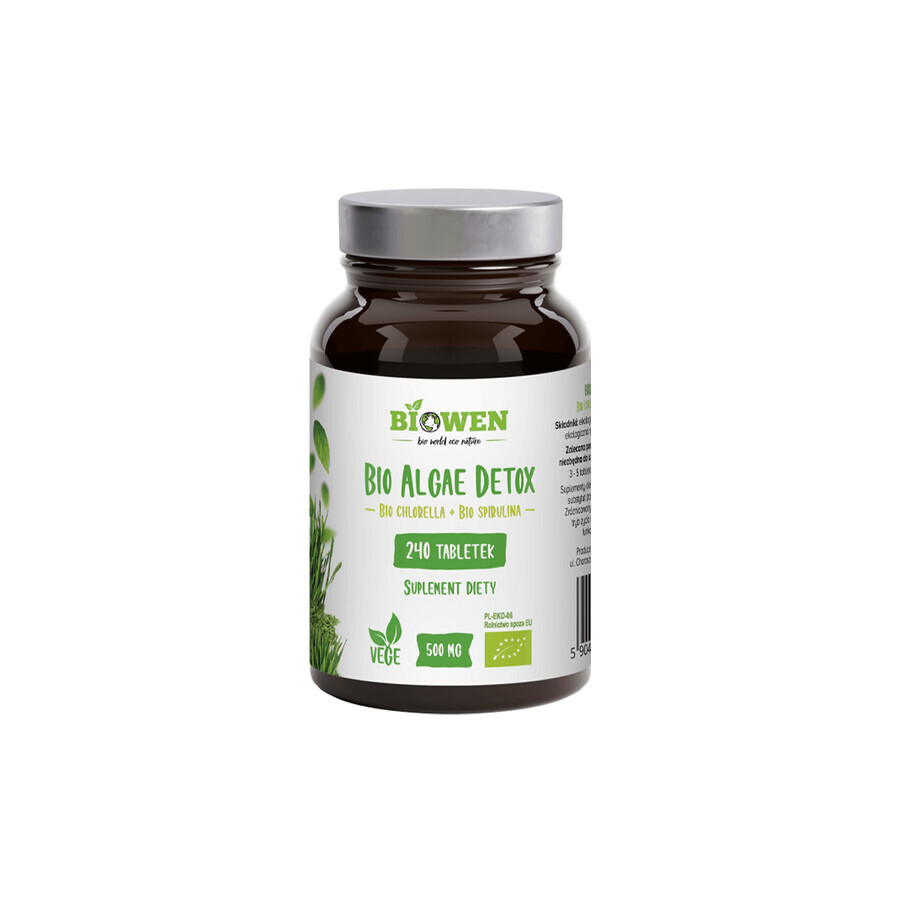 Biowen Bio Algae Detox, 240 comprimés