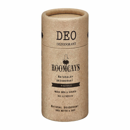 Roomcays, desodorante natural en barra, 65 ml