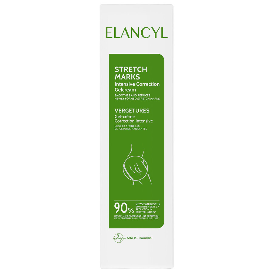 Elancyl, gel-crème correcteur de vergetures, 75 ml