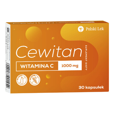 Cewitan Vitamine C 1000 mg, 30 gélules