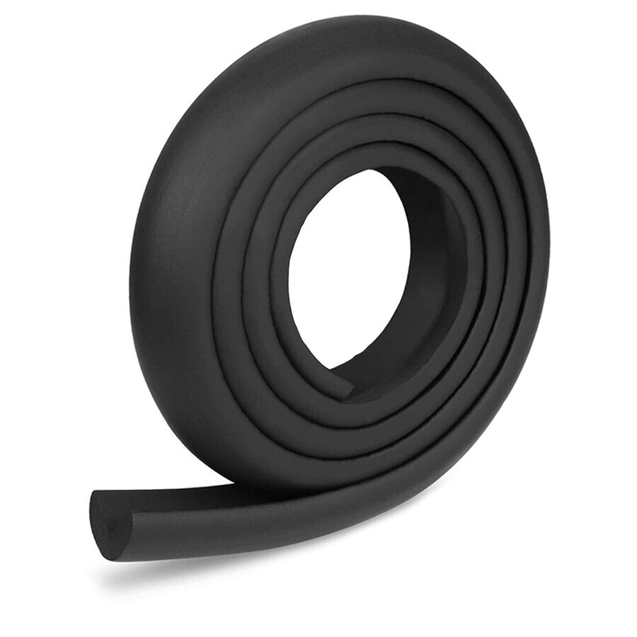 Sipo, foam tape to protect sharp edges, black, 2 meters