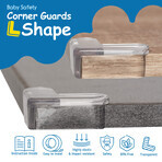 Sipo, corner protection set, L shape, 12 pieces