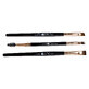 Lash Brow, set de 3 pinceaux de maquillage pour sourcils, or