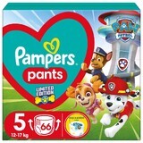 Pampers Pants, Windeln, Psi Patrol, Größe 5, 12-17 kg, 66 Stück