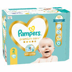 Pampers Premium Care, pañales, talla 2, 4-8 kg, 136 piezas