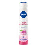 Nivea, spray antiperspirant, Fresh Rose Touch, 250 ml