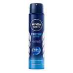 Nivea Men Fresh Active, antiperspirant spray for men, 250 ml