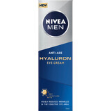 Nivea Men Hyaluron, cremă de ochi antirid, 15 ml