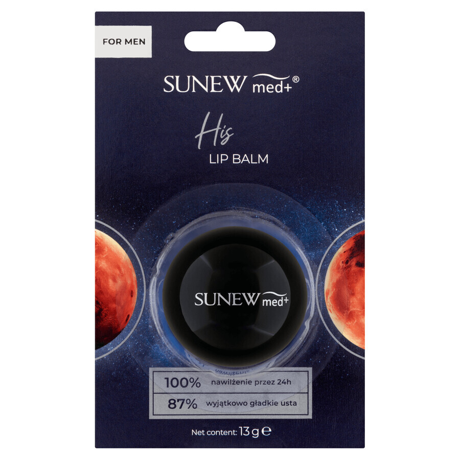 SunewMed+ His, baume à lèvres pour hommes, melon hami, 13 g