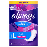 Always Daily Protect, serviettes hygiéniques à l'odeur fraîche, longues, 48 pièces