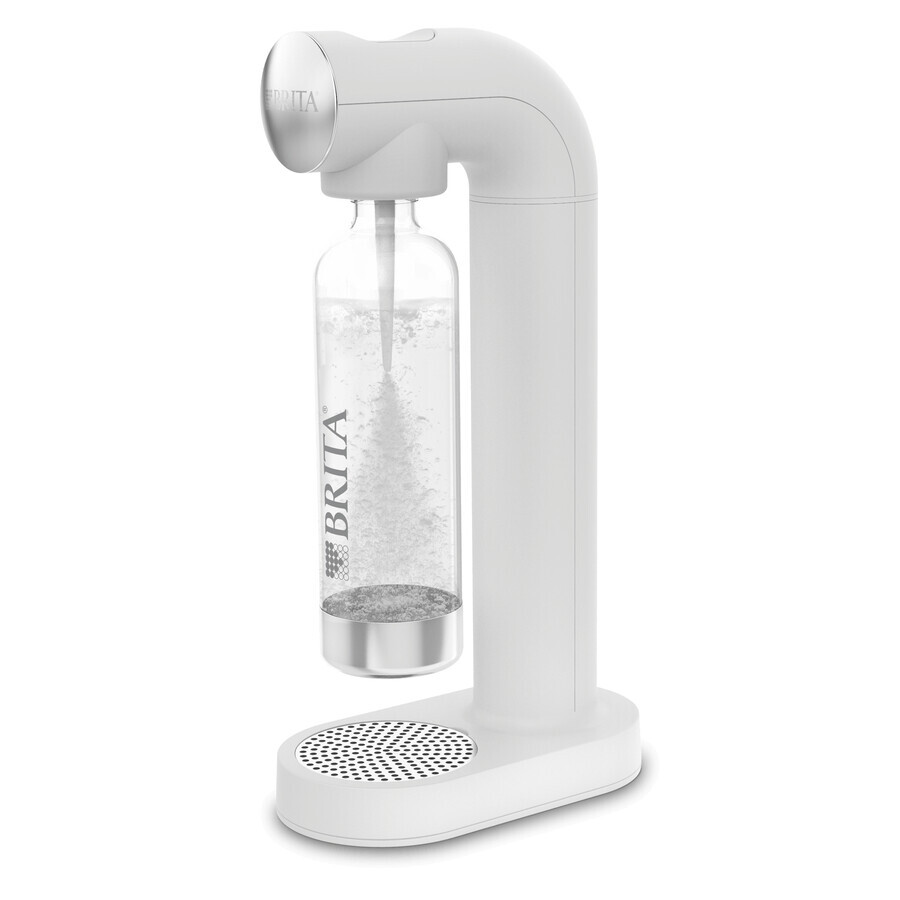 Brita SodaOne, carbonated water saturator, white