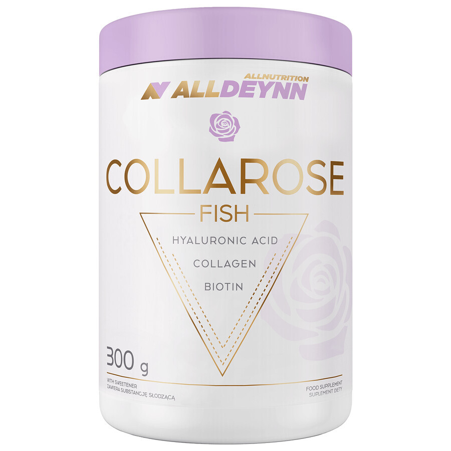 Allnutrition Alldeynn CollaRose Fisch, Orangengeschmack, 300 g