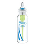 Dr. Brown's, standaardfles met voedingssysteem voor baby's met gespleten lip of gehemelte, 250 ml, vanaf de geboorte, 1 stuk