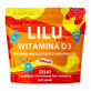 Lilu Kids Vitamine D3, bonbons g&#233;lifi&#233;s naturels pour enfants et adultes, go&#251;t orange, 200 pi&#232;ces