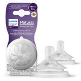 Avent Natural Response, Reactive Bottle Nipple, Flow 3, SCY963/02, After 1 Month, 2 Units