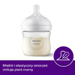 Avent Natural Response, tetină reactivă pentru biberon, debit 5, SCY965/02, după 6 luni, 2 unități