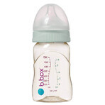 B.Box, bottle with teat, sage, from birth, 180 ml