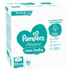 Pampers Harmonie New Baby, lingettes humides, 24 x 46 pcs