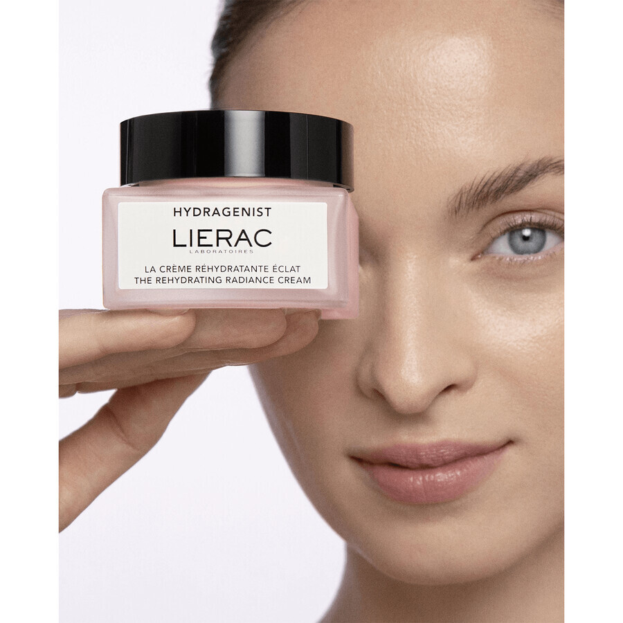 Lierac Hydragenist, gel-crème hydratant et illuminant pour le visage, 50 ml