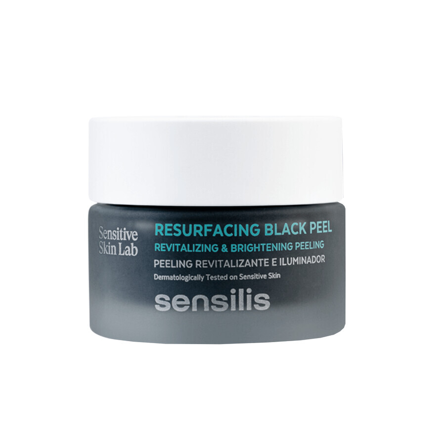 Sensilis Skin Delight Black Peel, peeling noir revitalisant, 50 g