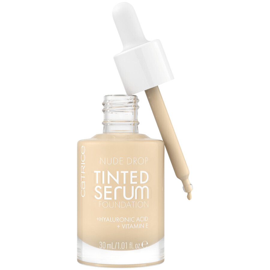 Catrice Nude Drop Fond de teint sérum teinté, fond de teint sérum, no. 001N, 30 ml